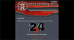 Desktop Screenshot of firehousegym.com
